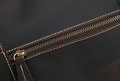 Leather Mens Weekender Bag Duffle Bag Overnight Bag Travel Bag