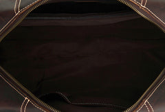 Leather Mens Weekender Bag Duffle Bag Overnight Bag Travel Bag