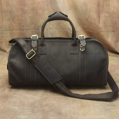 Leather Mens Weekender Bags Vintage Travel Bag Duffle Bag