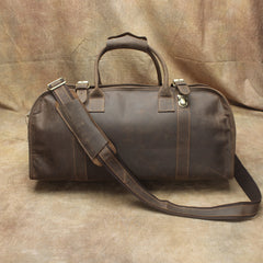 Leather Mens Weekender Bags Vintage Travel Bag Duffle Bag