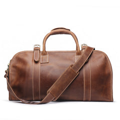 Leather Mens Weekender Bags Vintage Travel Bag Duffle Bag