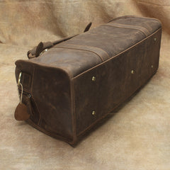 Leather Mens Weekender Bags Vintage Travel Bag Duffle Bag