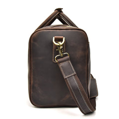 Leather Mens Weekender Bag Vintage Travel Bag Duffle Bag Bag