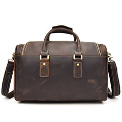 Leather Mens Weekender Bag Vintage Travel Bag Duffle Bag Bag