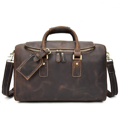 Leather Mens Weekender Bag Vintage Travel Bag Duffle Bag Bag