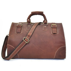 Leather Mens Large Weekender Bag Vintage Travel Bag Duffle Bag Bag for Men