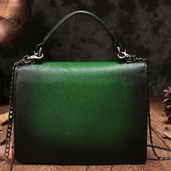 Vintage Womens Leather Handbags Purse Brown Satchel Handbags Shoulder Crossbody Bags for Ladies