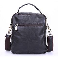 Leather Small Handbag Messenger Bag Shoulder Bag For Men