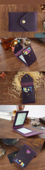Leather Small Mens Wallet Zipper billfold Front Pocket Wallet Driver's License Card Wallet for Men