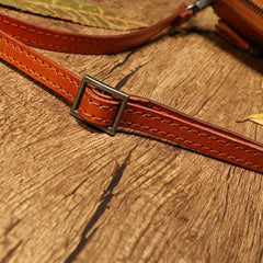 Brown SMall Leather Womens Small Shoulder Bag Small Black Leather Side Bag Crossbody Bag for Ladies