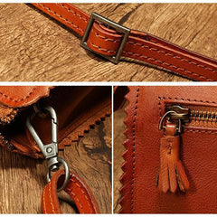 Brown SMall Leather Womens Small Shoulder Bag Small Black Leather Side Bag Crossbody Bag for Ladies