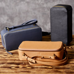 Leather Women Cube Box Shoulder Bag Crossbody Bag For Women