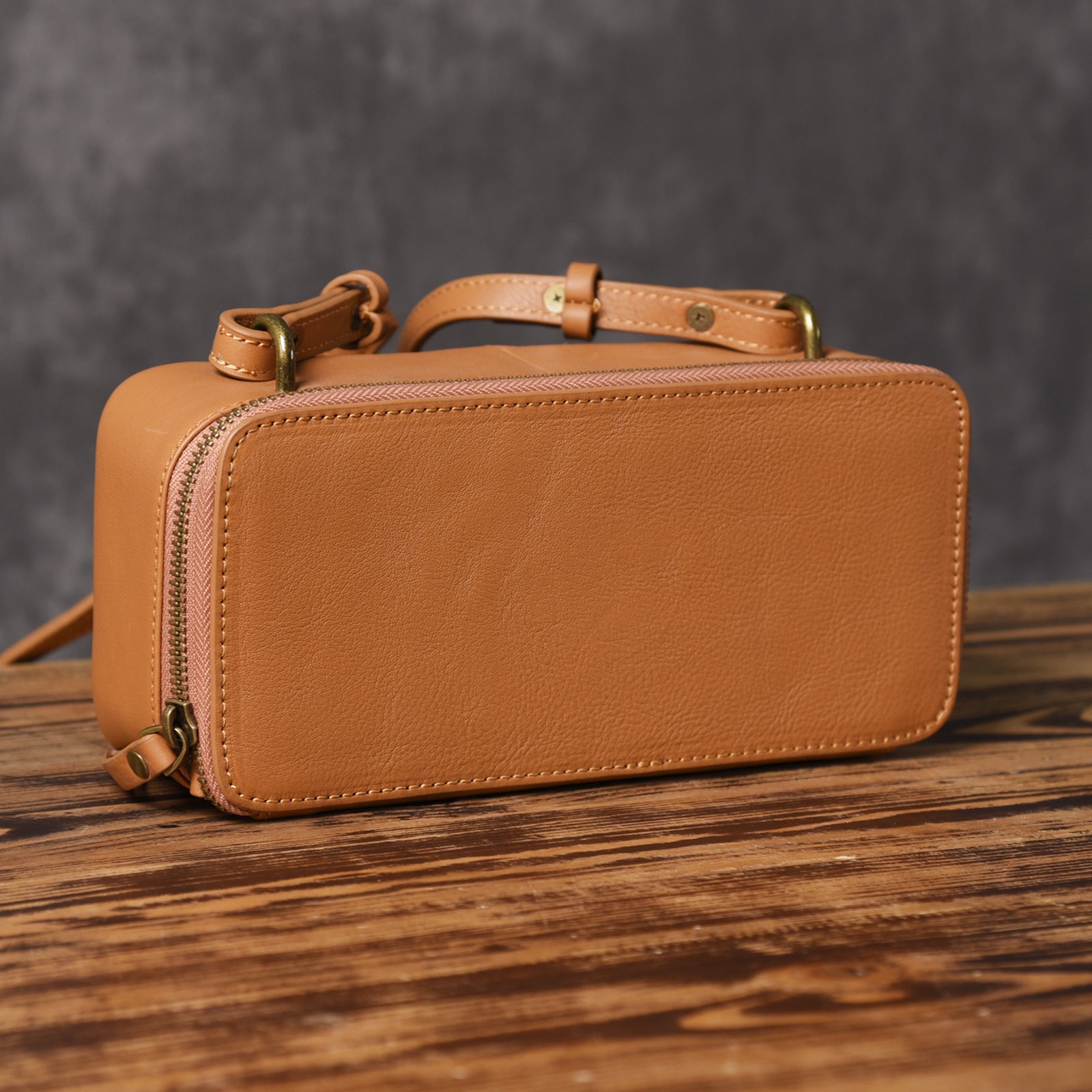 Leather Women Cube Box Shoulder Bag Crossbody Bag For Women