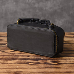 Leather Women Cube Box Shoulder Bag Crossbody Bag For Women