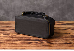 Leather Women Cube Box Shoulder Bag Crossbody Bag For Women