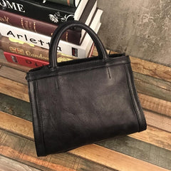 Leather Women Handbag Tooling Vintage Bag Shoulder Bag Purse For Women - EverHandmade