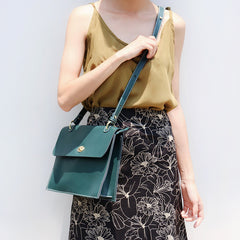 Leather Women Shoulder Bag Briefcase Work Bag For Women
