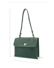 Leather Women Shoulder Bag Briefcase Work Bag For Women