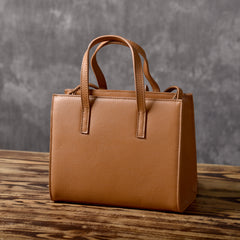 Leather Women Small Brown Handbag Shoulder Bag For Women