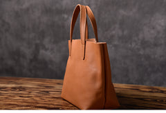 Leather Women Small Tote Shopper Bag Shoulder Bag For Women