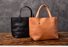 Leather Women Small Tote Shopper Bag Shoulder Bag For Women