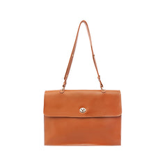 Leather Womens Briefcase Shoulder Bag Work Bag For Women