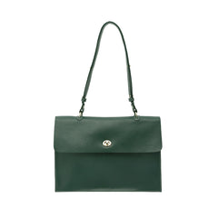 Leather Womens Briefcase Shoulder Bag Work Bag For Women
