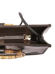 Leather Womens Round Handbags Saddle Shoulder Bag For Women