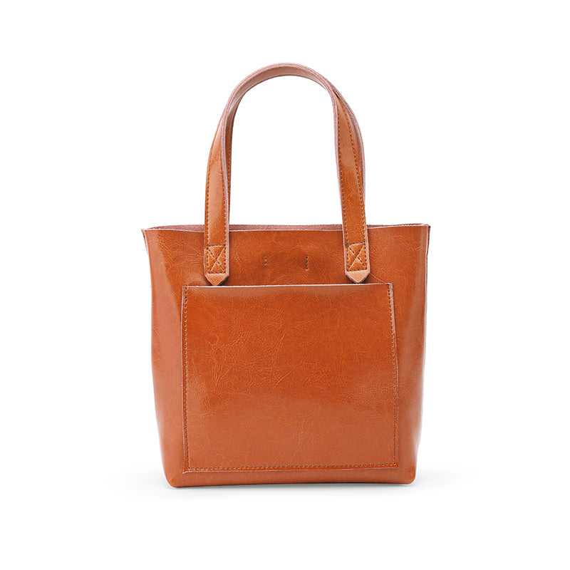 Leather Womens Small Tote Bag Handbag Shoulder Bag For Women