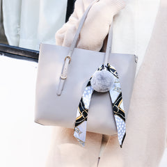 Leather Womens Stylish Brown Tote Bag Shoulder Bag For Women