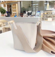 Leather Womens Tote Bucket Bags Work Bag Shoulder Bag For Women