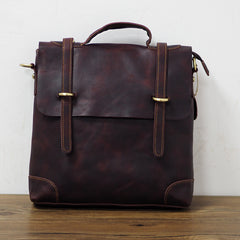 Leather men Briefcase Backpack Messenger Bag Shoulder bag