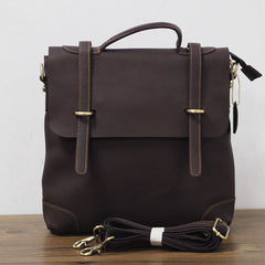 Leather men Briefcase Backpack Messenger Bag Shoulder bag