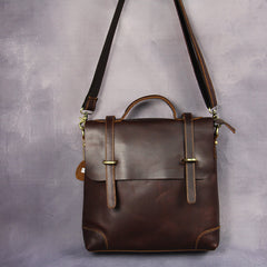 Leather men Briefcase Backpack Messenger Bag Shoulder bag