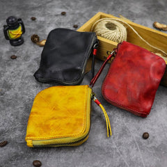 wallet zip around Vintage Leather Wallet Mens Zip Around Small Leather Zip Wallet Mens Wallets That Zip