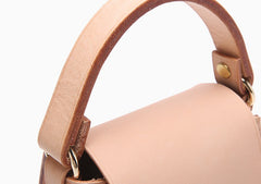 Lovely Handmade Leather Womens Mini Handbags Purse Shoulder Bags for Women