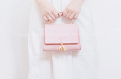 Lovely Handmade Leather Womens SMall Purse Handbags Shoulder Bags for Women