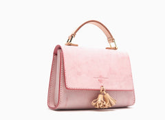 Lovely Handmade Leather Womens SMall Purse Handbags Shoulder Bags for Women
