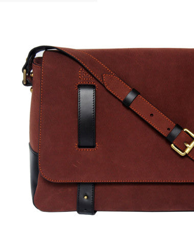 Cool Leather Mens Messenger Bag Shoulder Bag Travel Messenger Bags - EverHandmade
