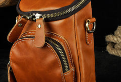 LEATHER MENs Belt Pouch Cell Phone Holsters WAIST BAG HIP PACK BELT BAG