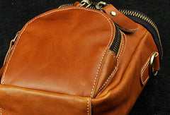 LEATHER MENs Belt Pouch Cell Phone Holsters WAIST BAG HIP PACK BELT BAG
