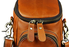 LEATHER MENs Belt Pouch Cell Phone Holsters WAIST BAG HIP PACK BELT BAG