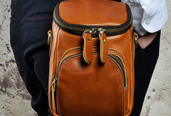 LEATHER MENs Belt Pouch Cell Phone Holsters WAIST BAG HIP PACK BELT BAG