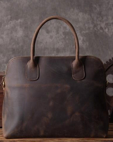 Vintage leather mens Briefcase vintage laptops Briefcase Business Briefcases - EverHandmade