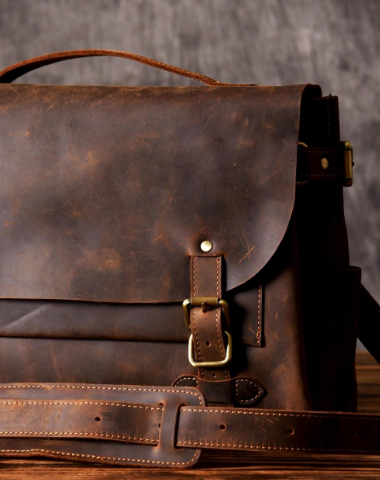 Handmade leather mens Briefcases Messenger bags Vintage Laptop Briefcases Business Briefcases - EverHandmade