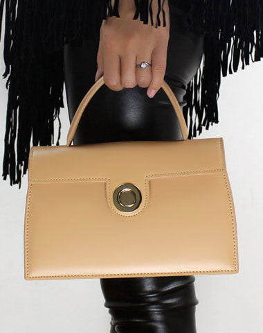 Genuine Leather handbag shoulder bag crossbody bag for women leather shopper bag - EverHandmade