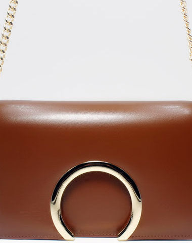 Genuine Leather shoulder bag cute red for women leather crossbody bag - EverHandmade