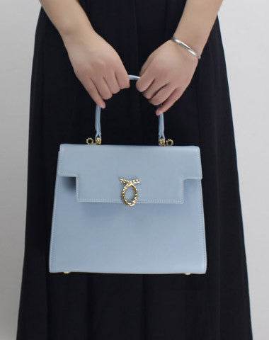 Genuine Leather handbag Kelly bag shoulder bag for women leather crossbody bag - EverHandmade