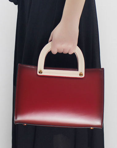 Genuine Leather handbag shoulder bag for women leather crossbody bag - EverHandmade