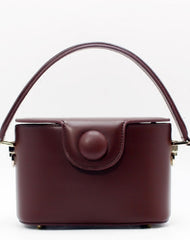 Genuine Leather Doctor Bag Bucket Bag Handbag Shoulder Bag for Women Leather Crossbody Bag - EverHandmade